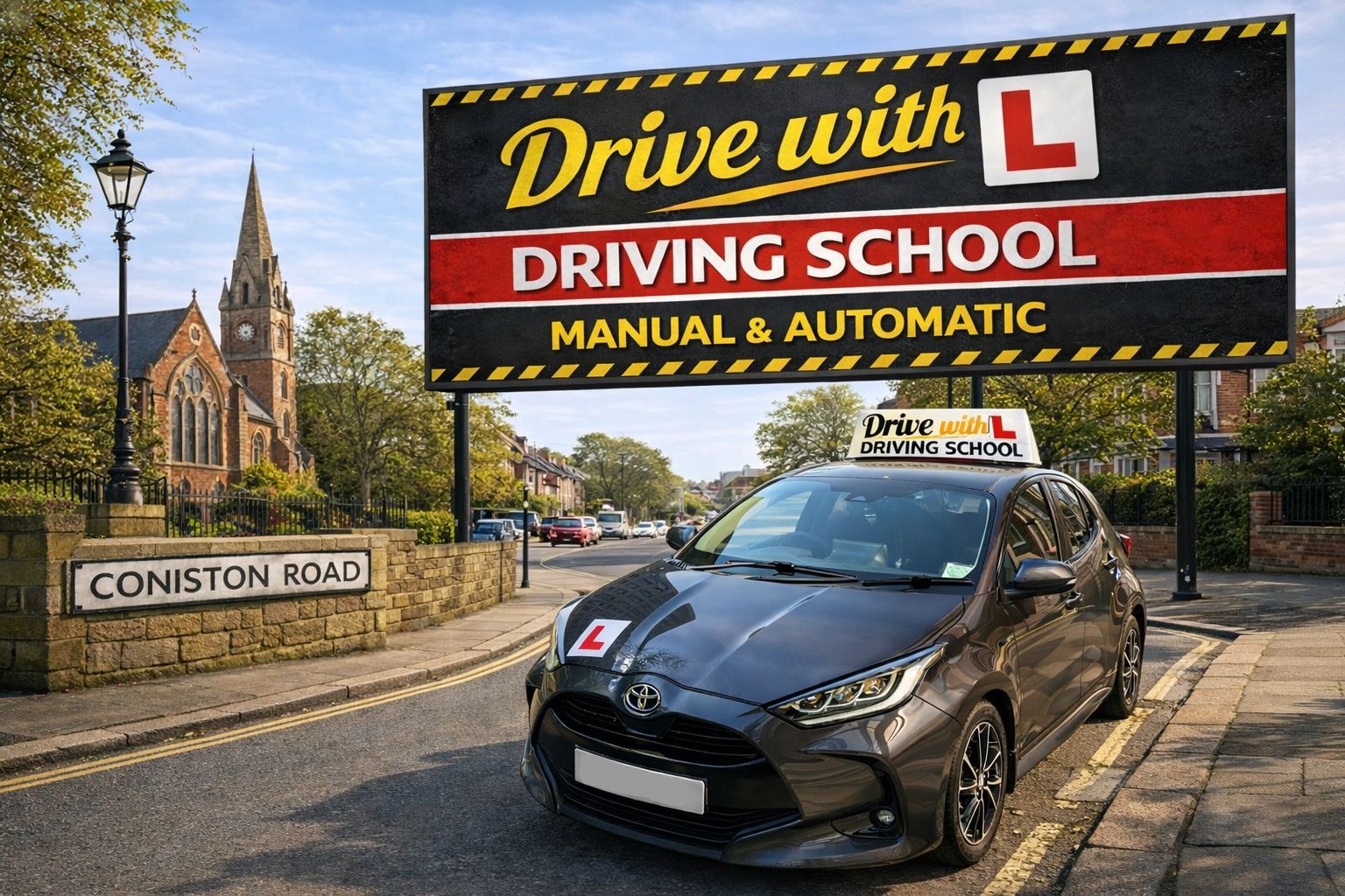 Best quiet roads to practise driving in Peterborough for learner drivers